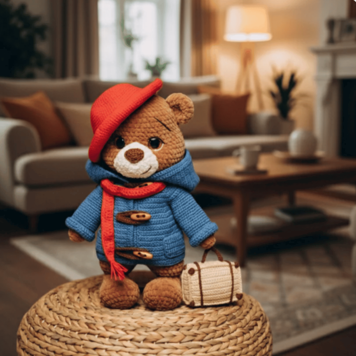 Classic Teddy Bear 🧸– Amigurumi Crochet Pattern PDF (Cute Handmade Plush Bear)