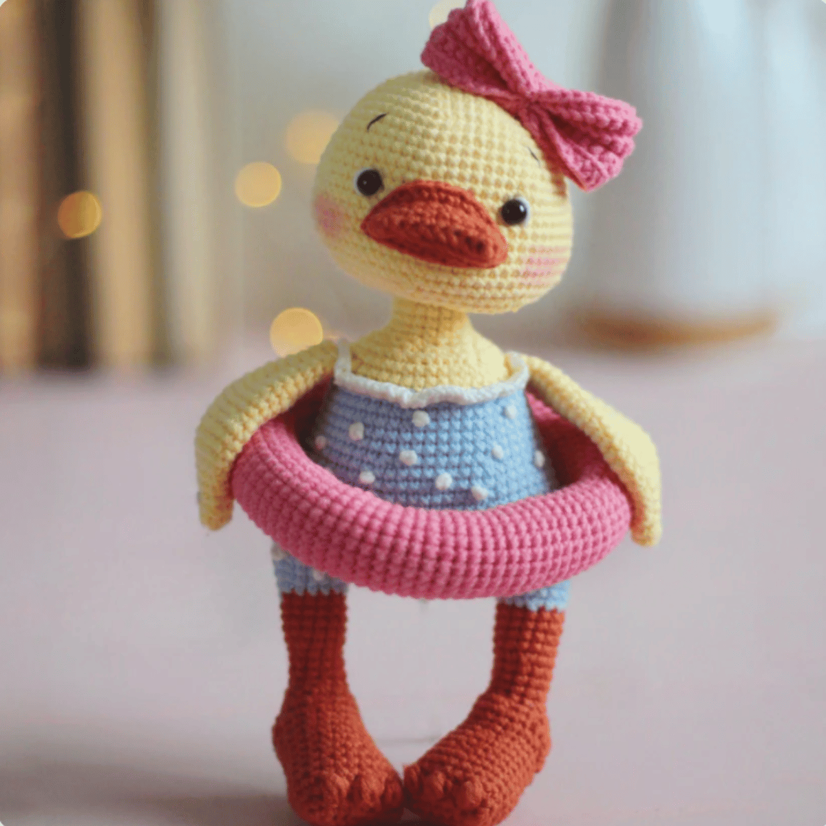 Leo the Duckling 🐥– Amigurumi Crochet Pattern PDF (Cute Baby Duck Plush)