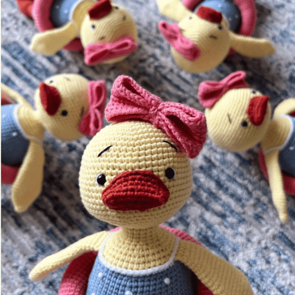 Leo the Duckling 🐥– Amigurumi Crochet Pattern PDF (Cute Baby Duck Plush)