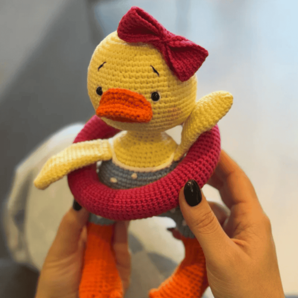 Leo the Duckling 🐥– Amigurumi Crochet Pattern PDF (Cute Baby Duck Plush)