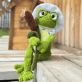 Lily the Frog 🐸 – Amigurumi Crochet Pattern PDF (Cute Sitting Frog Plush)