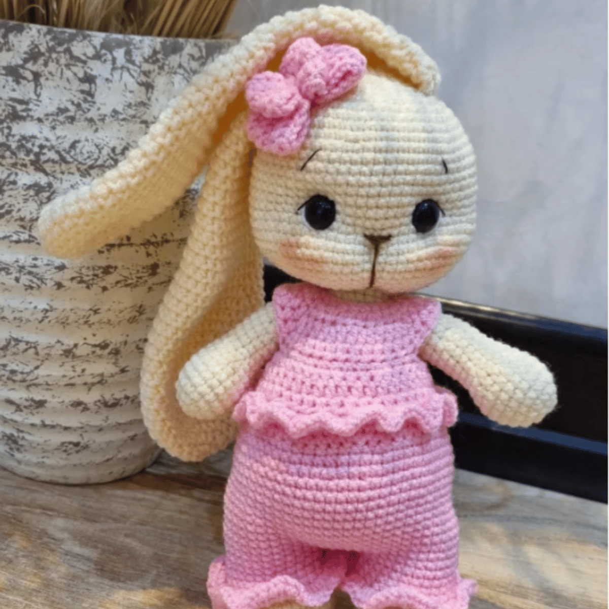 Lulu the Bunny 🐰 – Amigurumi Crochet Pattern PDF (Cute Handmade Plush Rabbit)