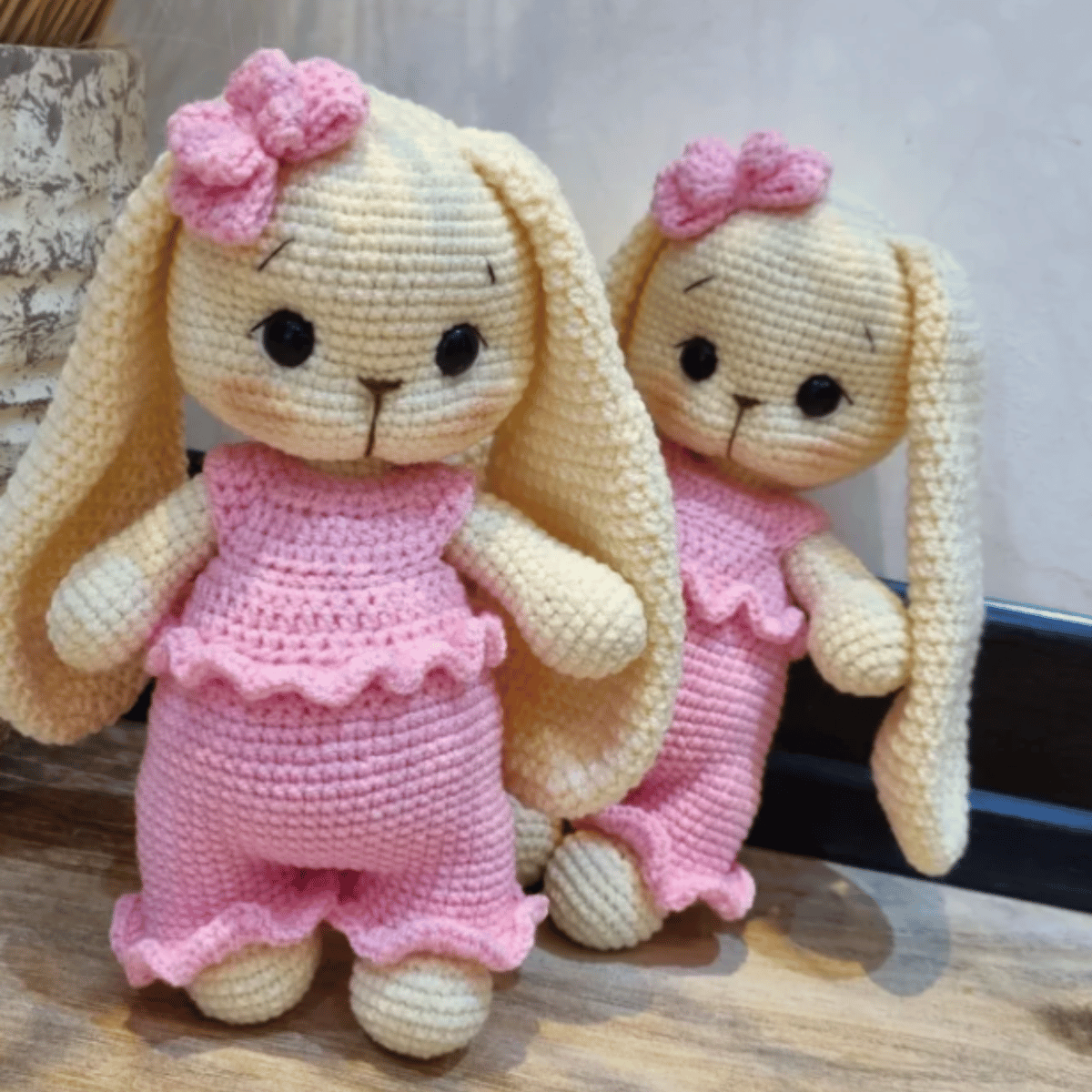 Lulu the Bunny 🐰 – Amigurumi Crochet Pattern PDF (Cute Handmade Plush Rabbit)