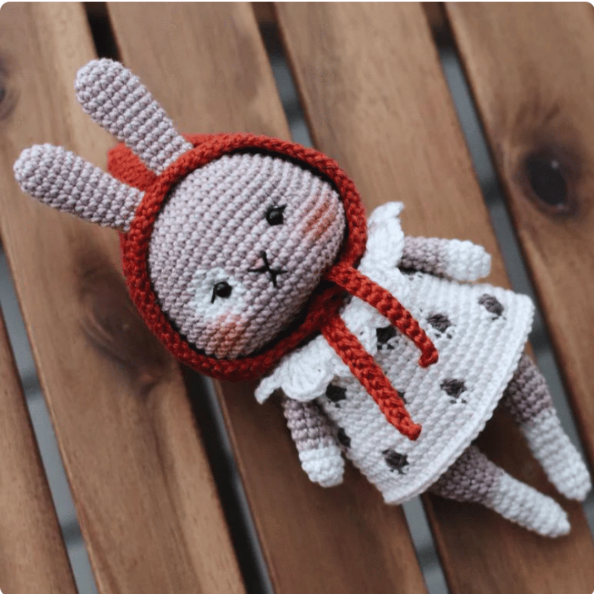Luna the Bunny 🐰 – Amigurumi Crochet Pattern PDF (Cute Handmade Plush Rabbit)