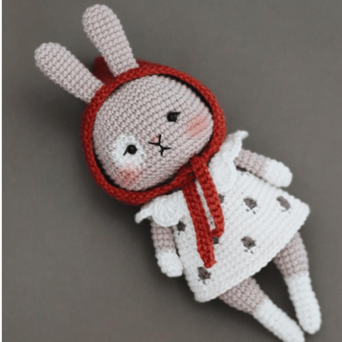 Luna the Bunny 🐰 – Amigurumi Crochet Pattern PDF (Cute Handmade Plush Rabbit)