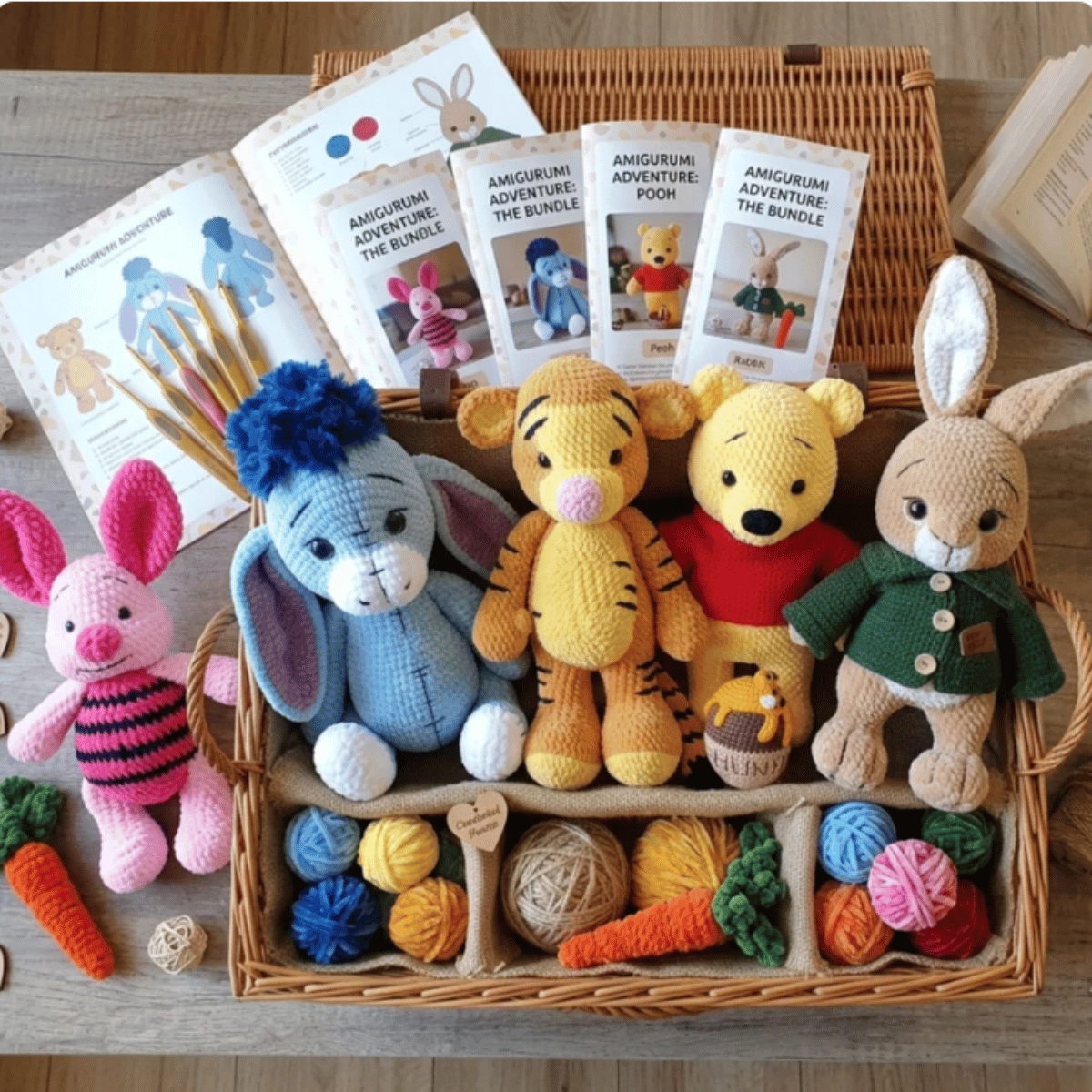 Magical Animals – Amigurumi Crochet Pattern Bundle PDF ( Set of 5 Patterns )