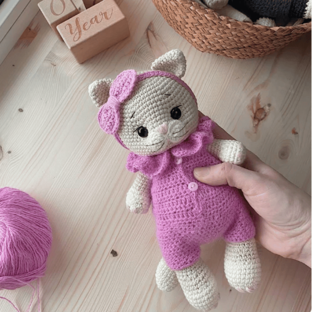 Cute Kittens – Amigurumi Crochet Pattern PDF (Adorable Cat Plush Collection)