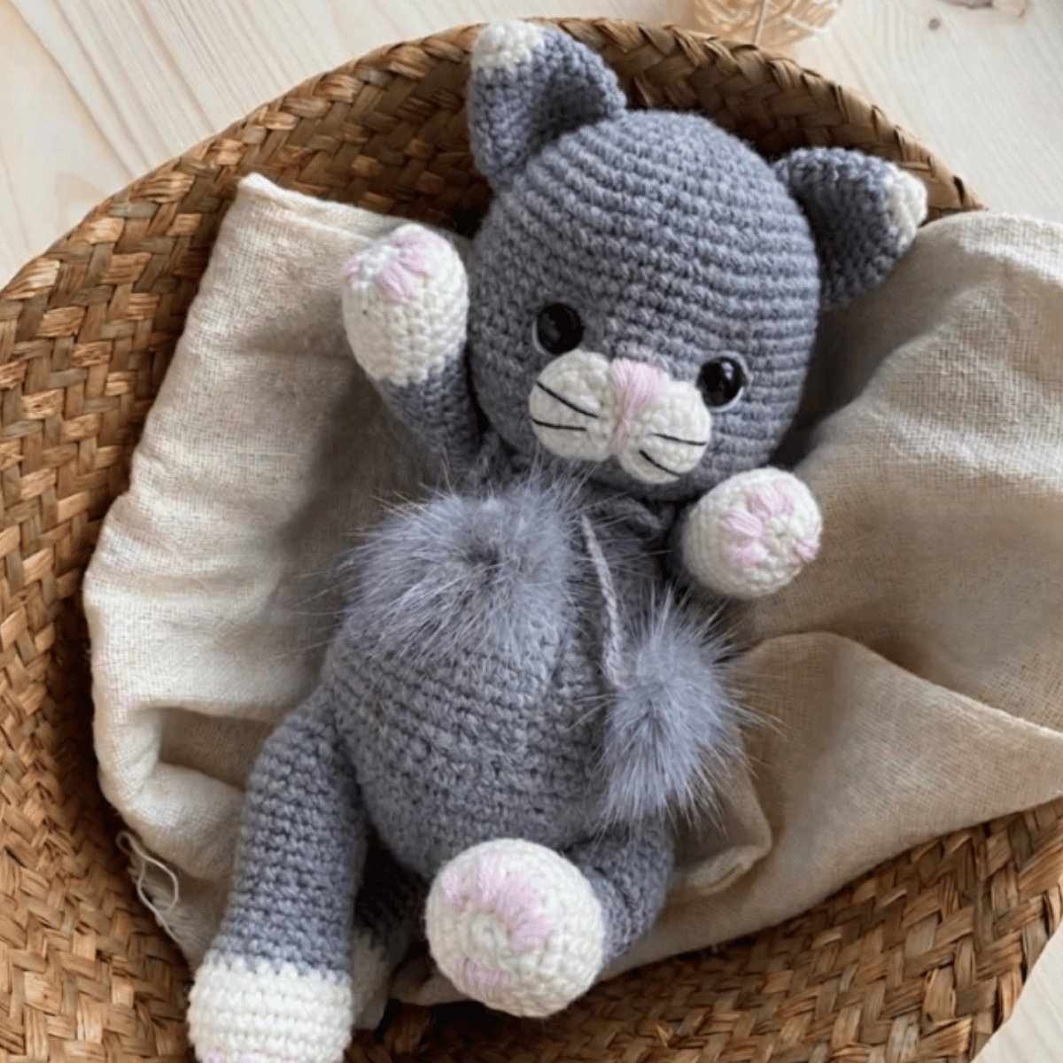 Cute Kittens – Amigurumi Crochet Pattern PDF (Adorable Cat Plush Collection)