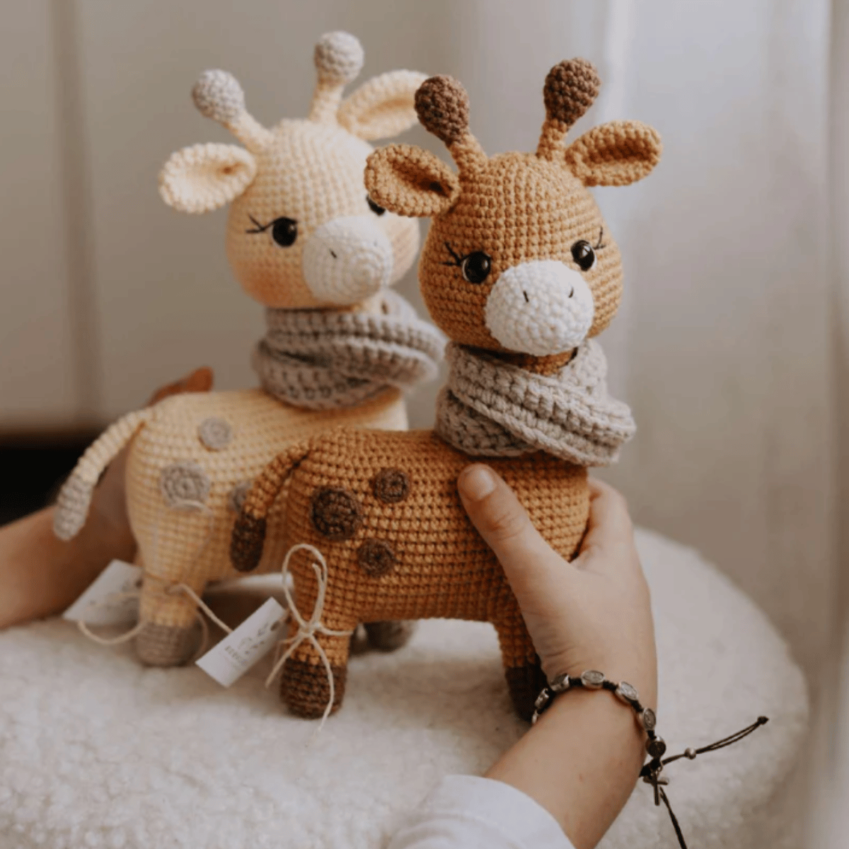 Nala the Giraffe 🦒 – Amigurumi Crochet Pattern PDF (Cute Handmade Plush Giraffe)
