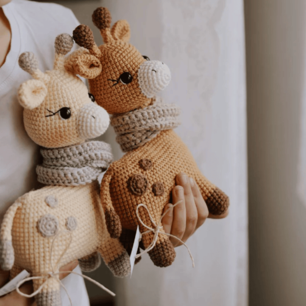 Nala the Giraffe 🦒 – Amigurumi Crochet Pattern PDF (Cute Handmade Plush Giraffe)