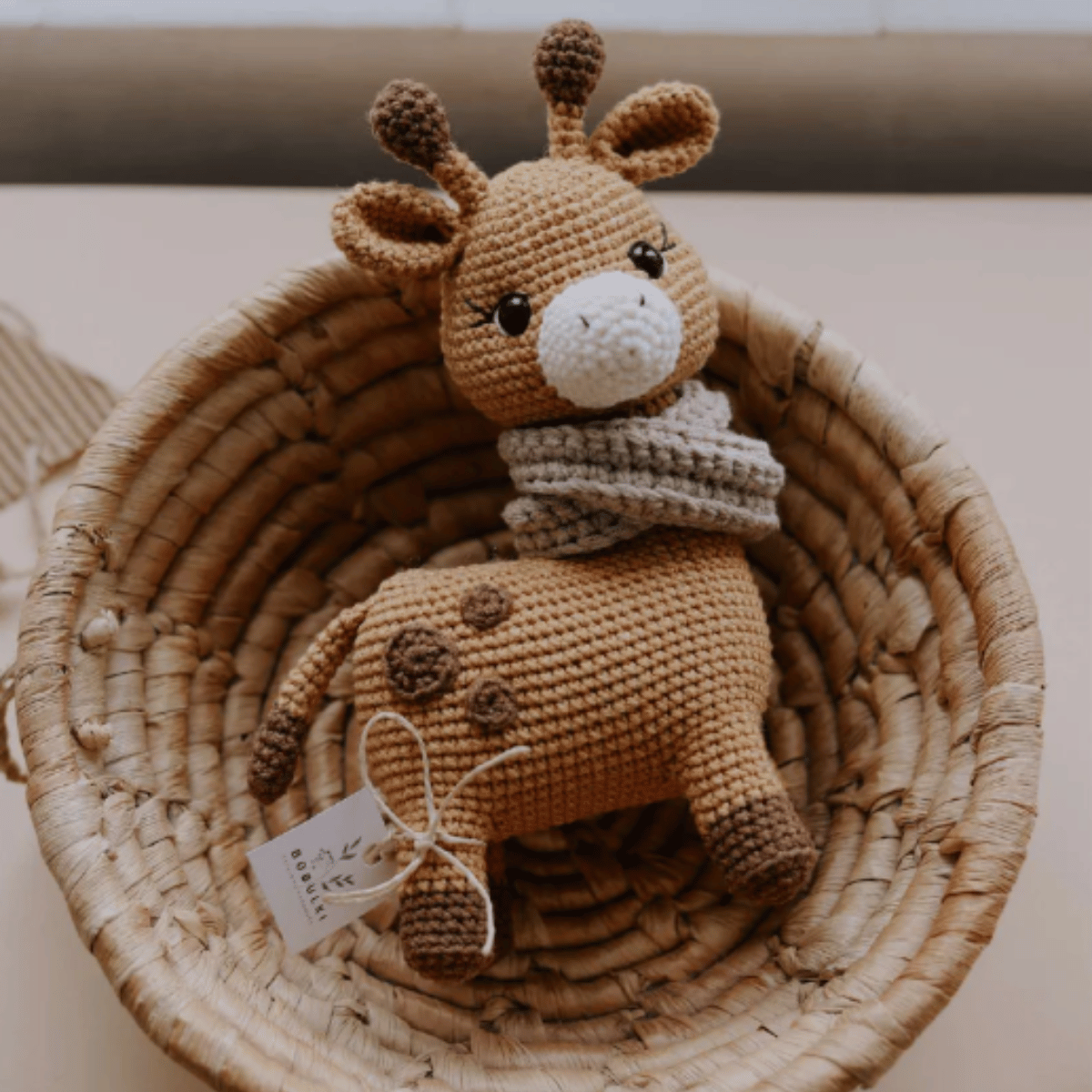 Nala the Giraffe 🦒 – Amigurumi Crochet Pattern PDF (Cute Handmade Plush Giraffe)