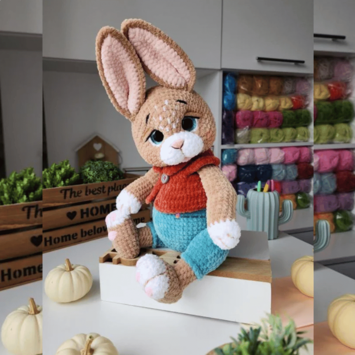 Oliver the Bunny 🐰 – Amigurumi Crochet Pattern PDF (Cute Handmade Plush Rabbit)