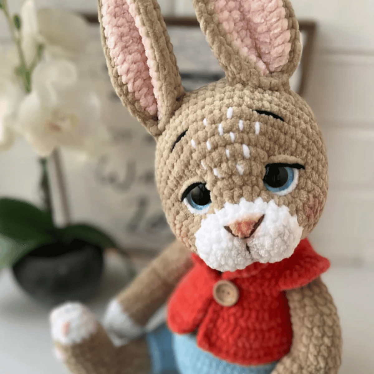 Oliver the Bunny 🐰 – Amigurumi Crochet Pattern PDF (Cute Handmade Plush Rabbit)