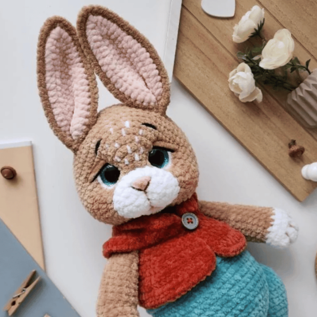 Oliver the Bunny 🐰 – Amigurumi Crochet Pattern PDF (Cute Handmade Plush Rabbit)