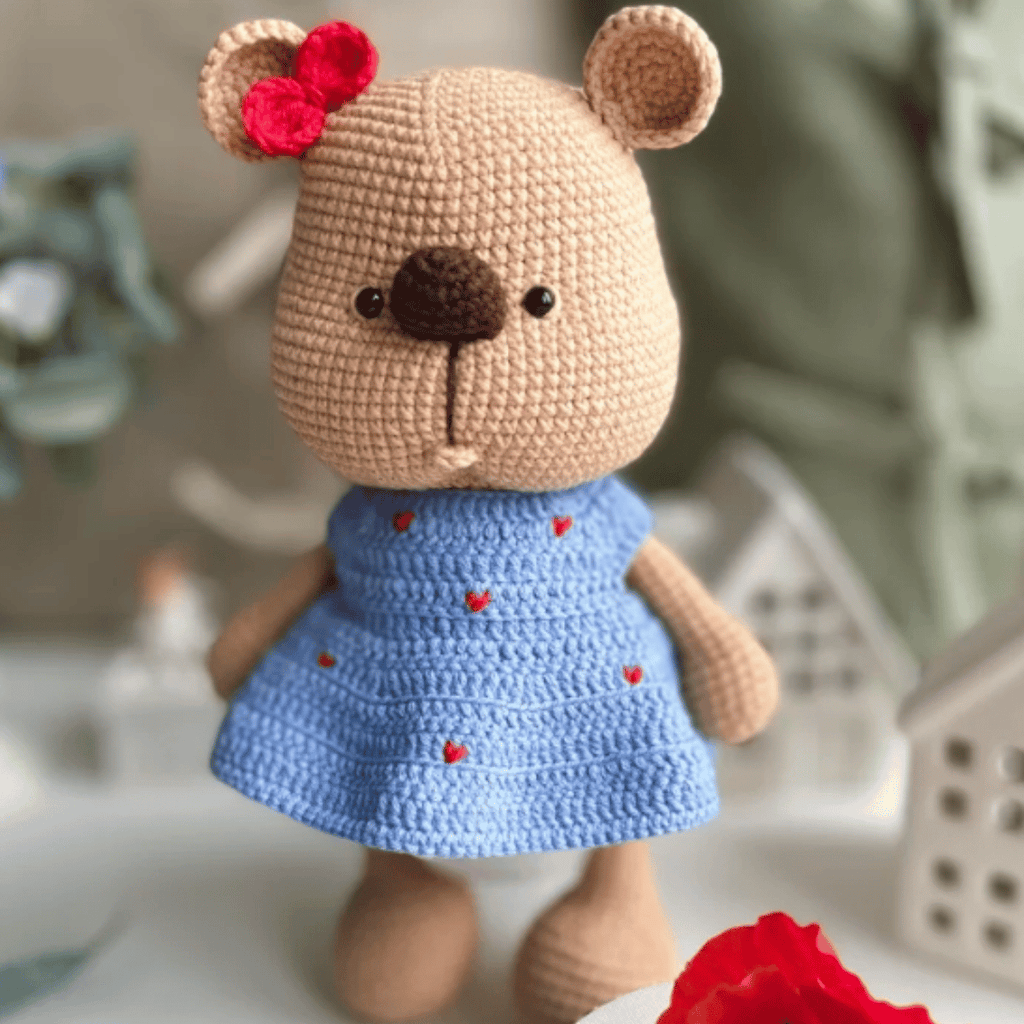 Rory the Baby Bear 🧸 – Amigurumi Crochet Pattern PDF (Cute Handmade Teddy Bear Plush)