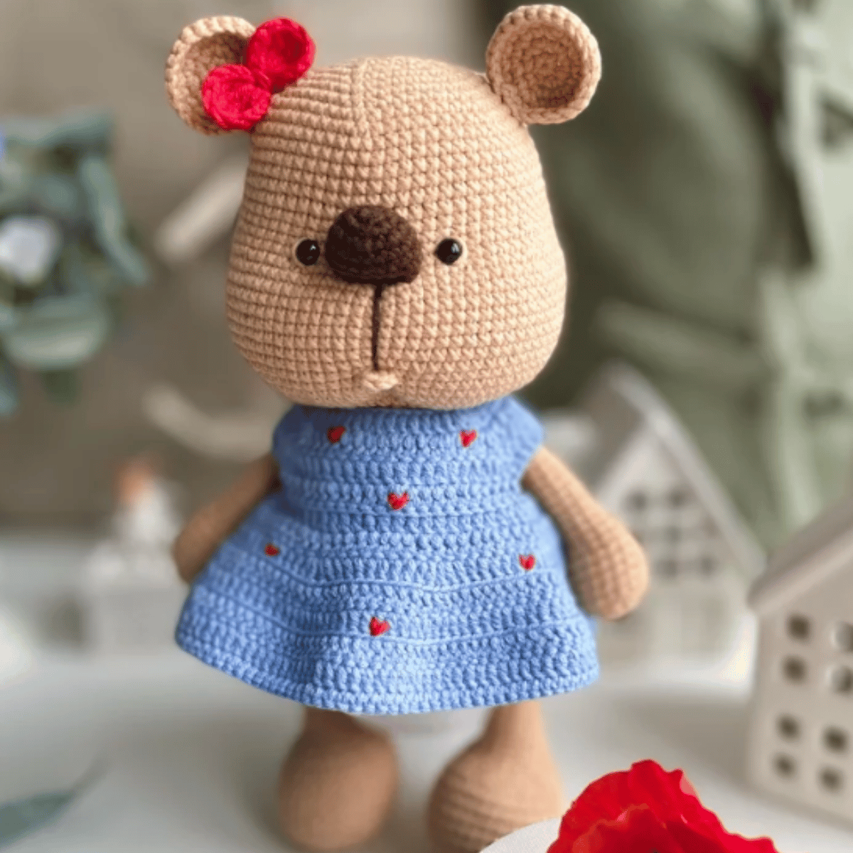 Rory the Baby Bear 🧸 – Amigurumi Crochet Pattern PDF (Cute Handmade Teddy Bear Plush)