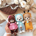 Coco the Bear – Amigurumi Crochet Pattern PDF (Cute Handmade Teddy Bear Plush)