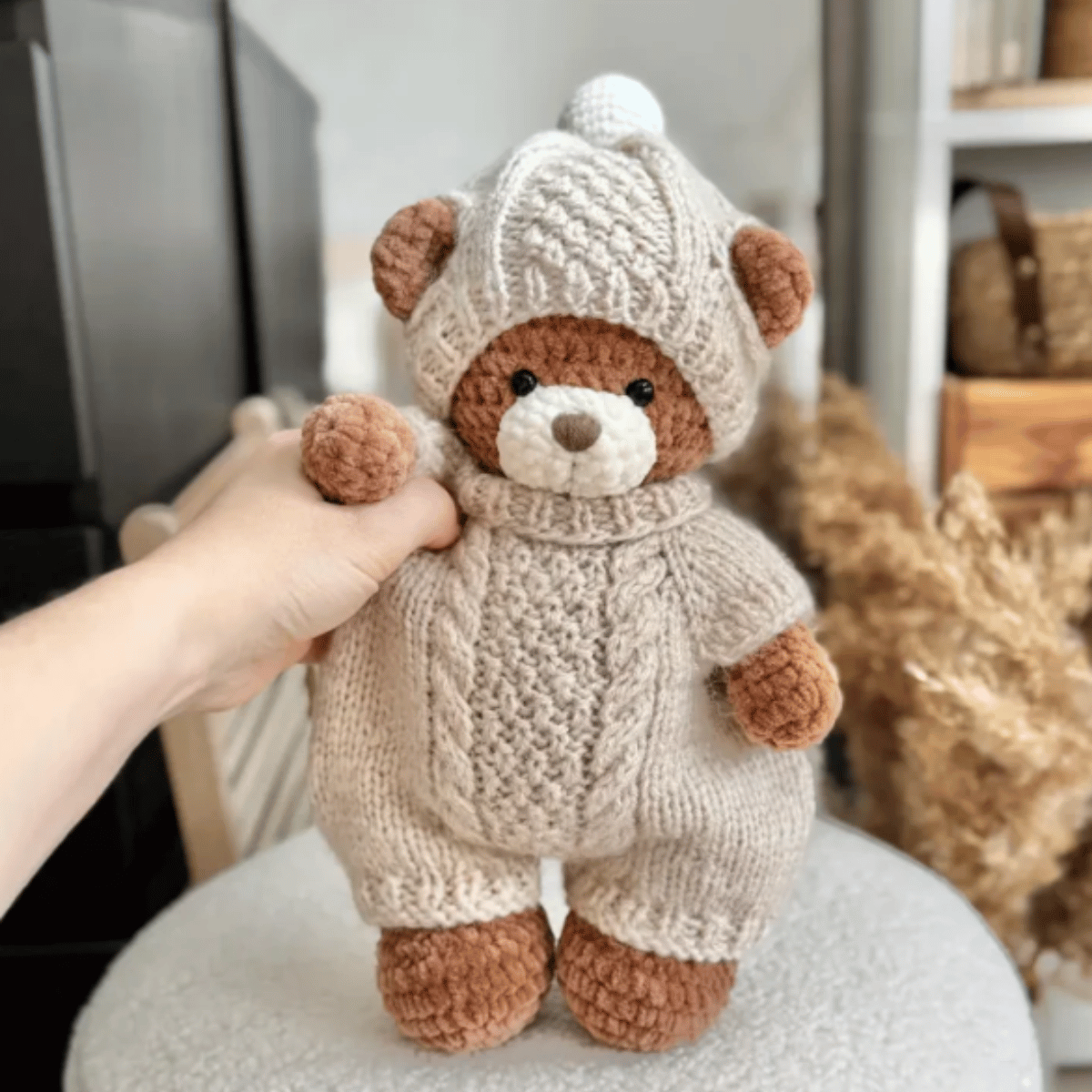 Sophie le Lapin  – Ensemble de Patrons Knitting  2–en–1 🇫🇷