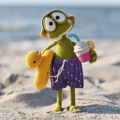 Sunny the Beach Frog