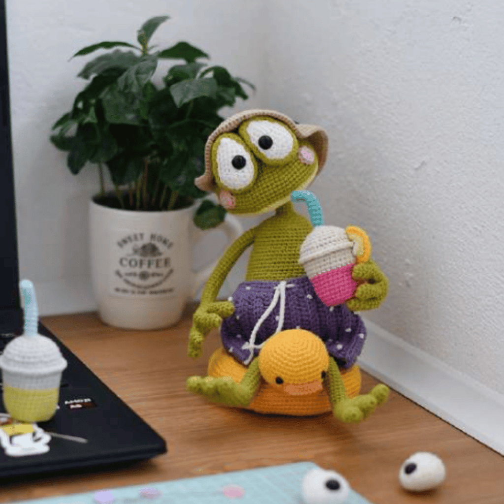 Sunny the Beach Frog
