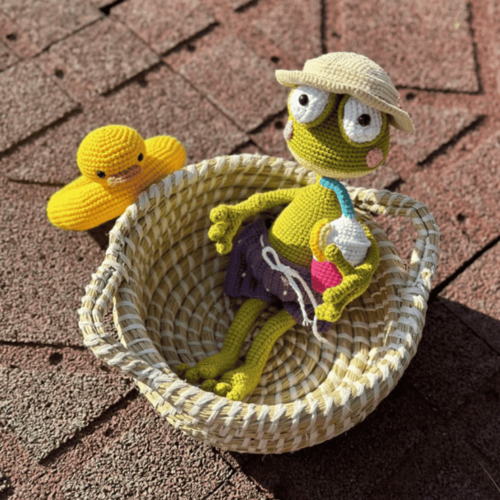 Sunny the Beach Frog