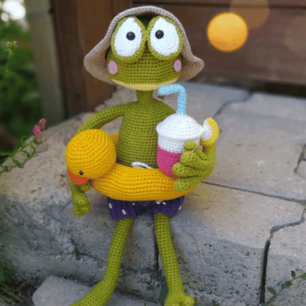 Sunny the Beach Frog