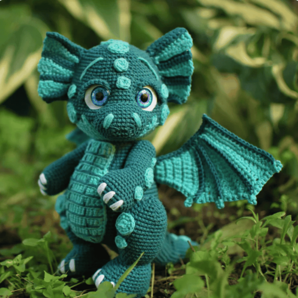 Green Dragon – Amigurumi Crochet Pattern PDF