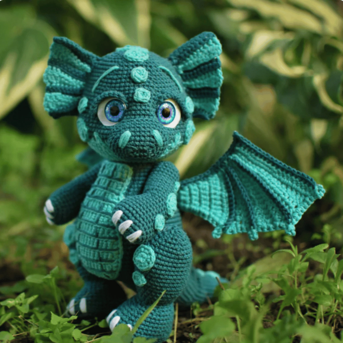 Green Dragon – Amigurumi Crochet Pattern PDF
