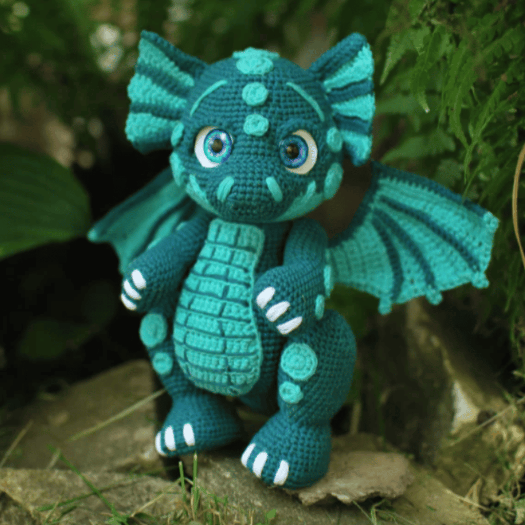 Green Dragon – Amigurumi Crochet Pattern PDF