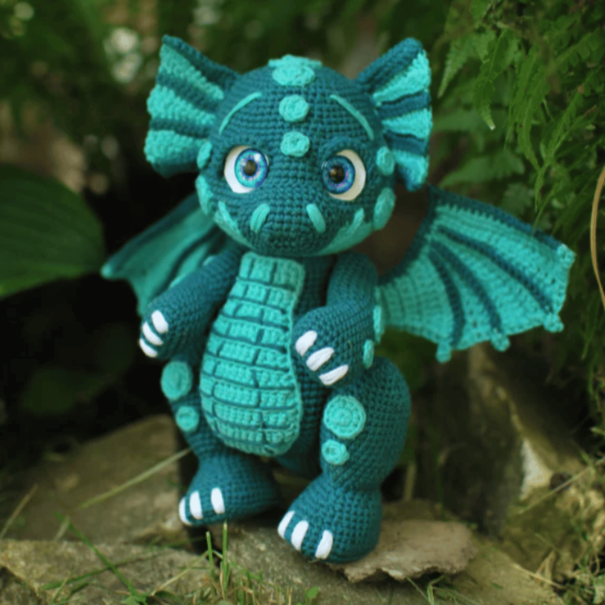 Green Dragon – Amigurumi Crochet Pattern PDF