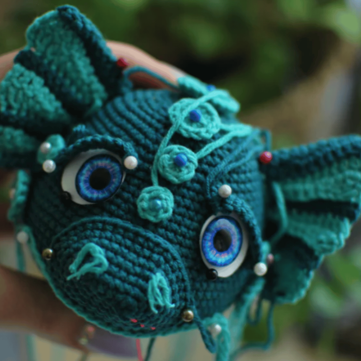 Green Dragon – Amigurumi Crochet Pattern PDF