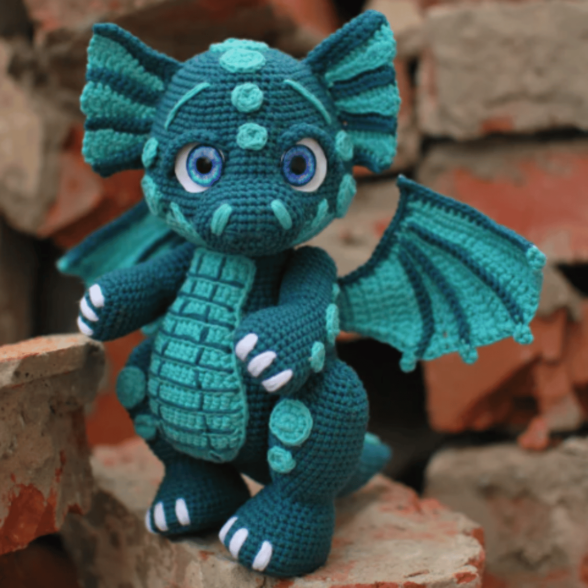 Green Dragon – Amigurumi Crochet Pattern PDF