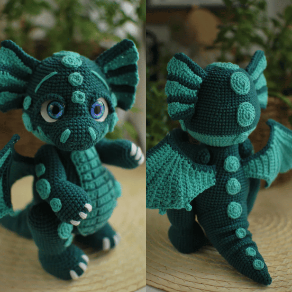 Green Dragon – Amigurumi Crochet Pattern PDF