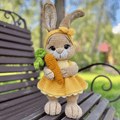 Lily’s Dress Bunny – Crochet Pattern PDF