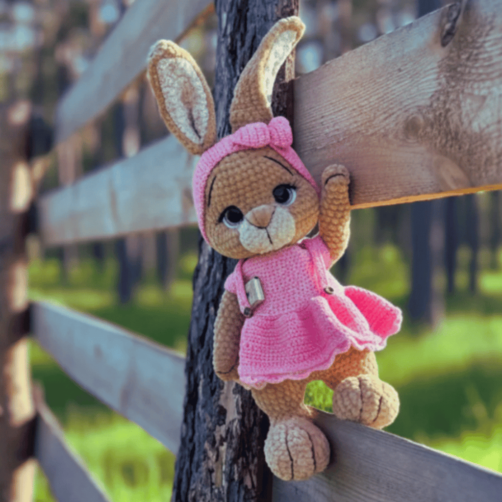 Lily’s Dress Bunny – Crochet Pattern PDF