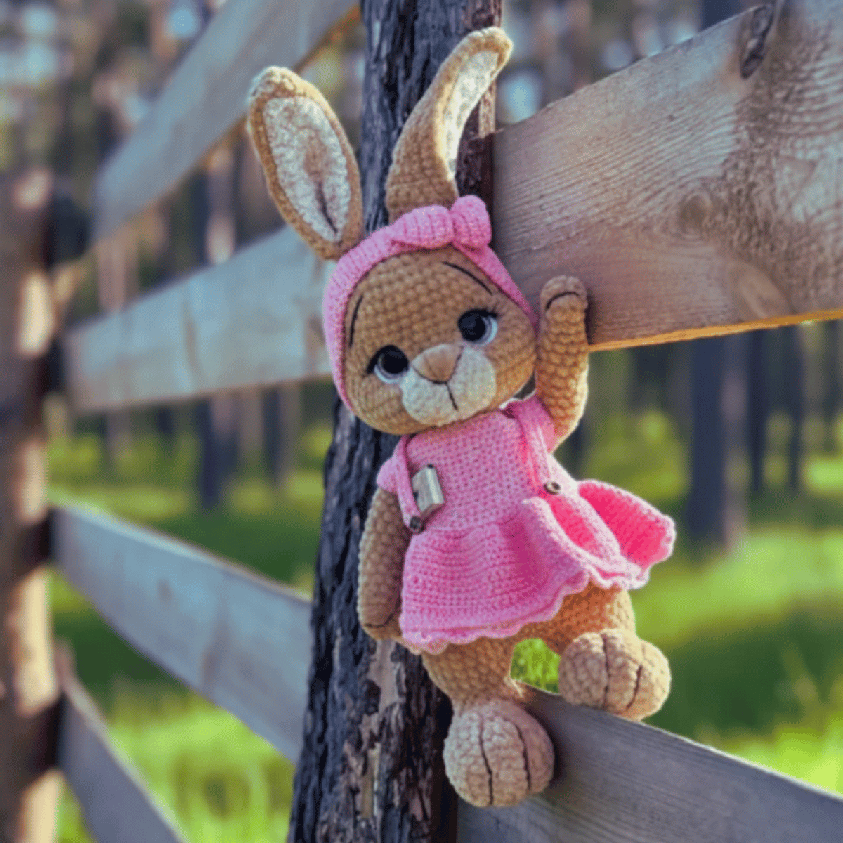 Lily’s Dress Bunny – Crochet Pattern PDF