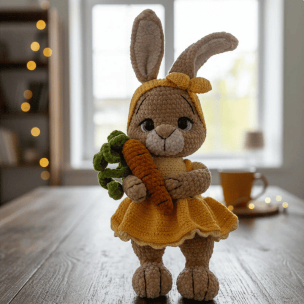 Lily’s Dress Bunny – Crochet Pattern PDF