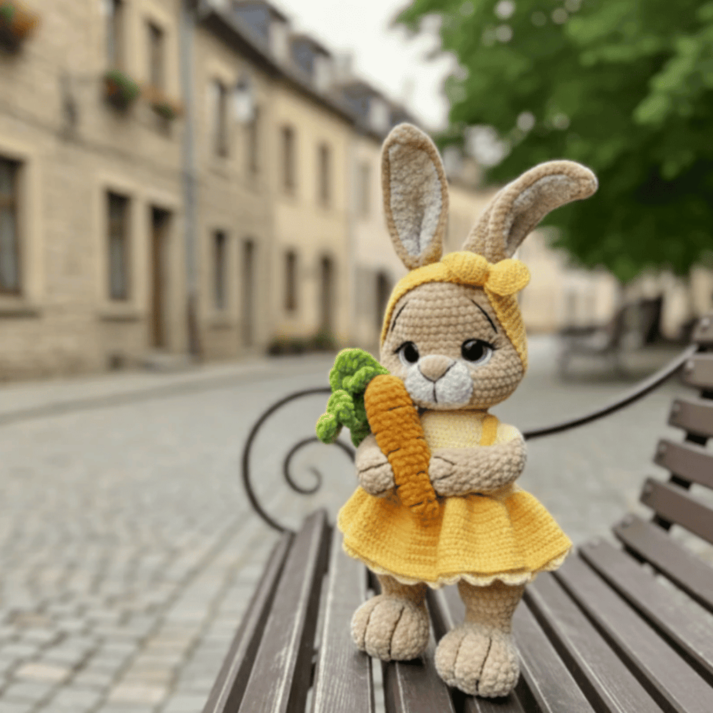 Lily’s Dress Bunny – Crochet Pattern PDF