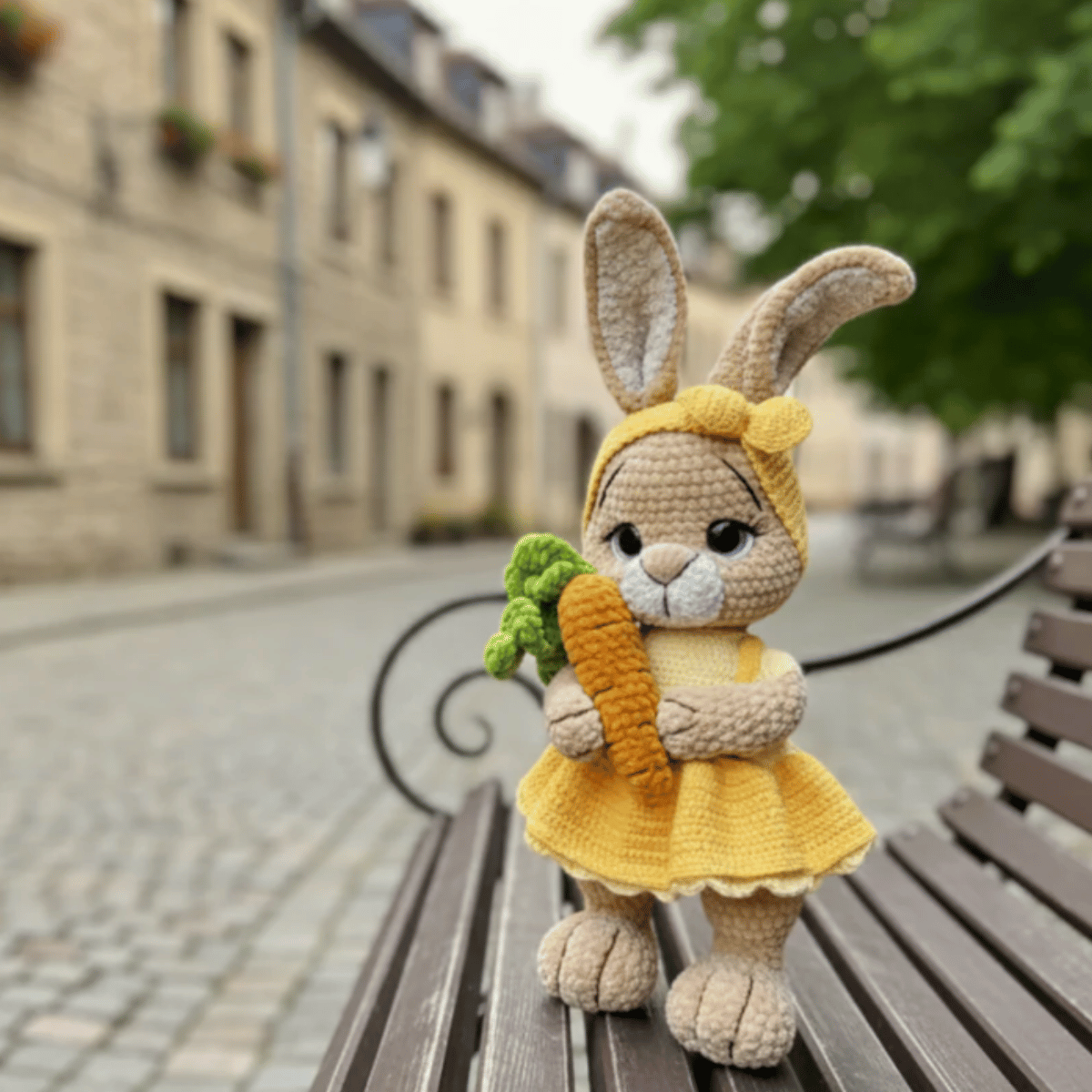 Lily’s Dress Bunny – Crochet Pattern PDF