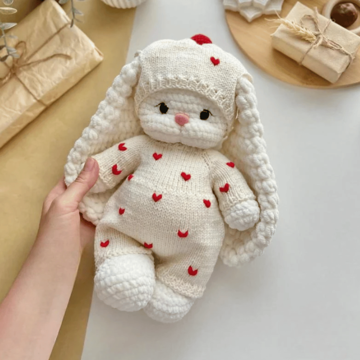 Businka Outfit Crochet Pattern for Bunny Lala & Bear Topa PDF