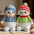 Snowman Olaf 4-in-1 Mega Crochet Bundle PDF Christmas Amigurumi Tutorial