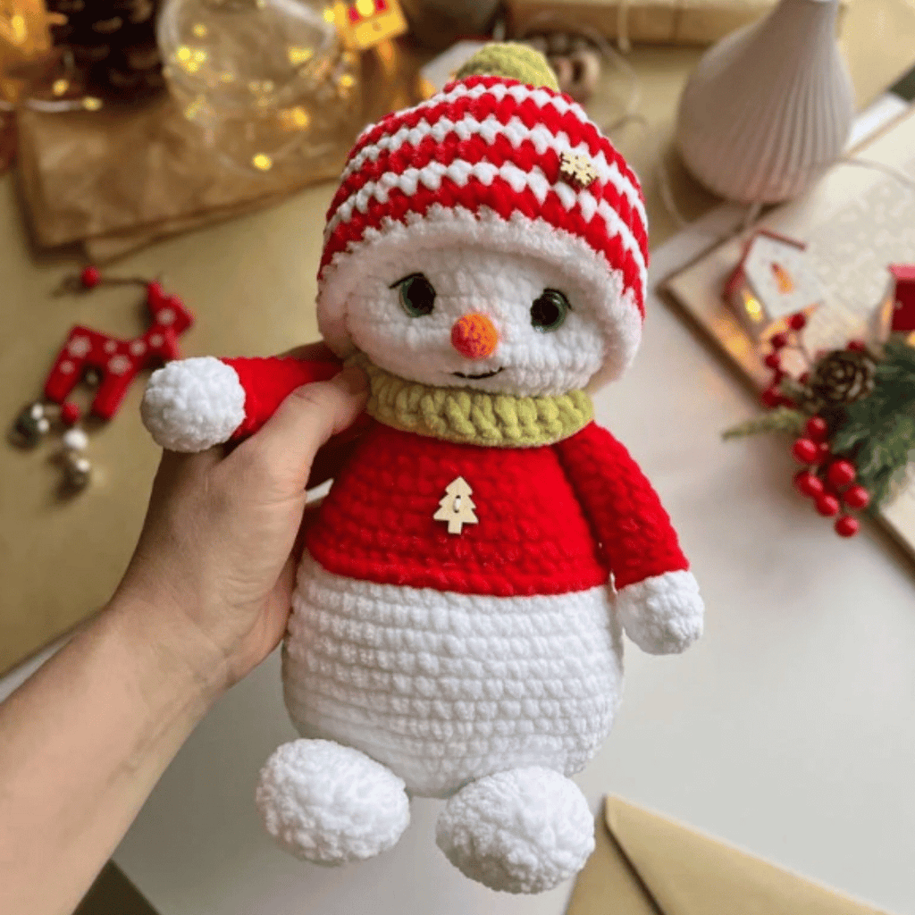 Snowman Olaf 4-in-1 Mega Crochet Bundle PDF Christmas Amigurumi Tutorial