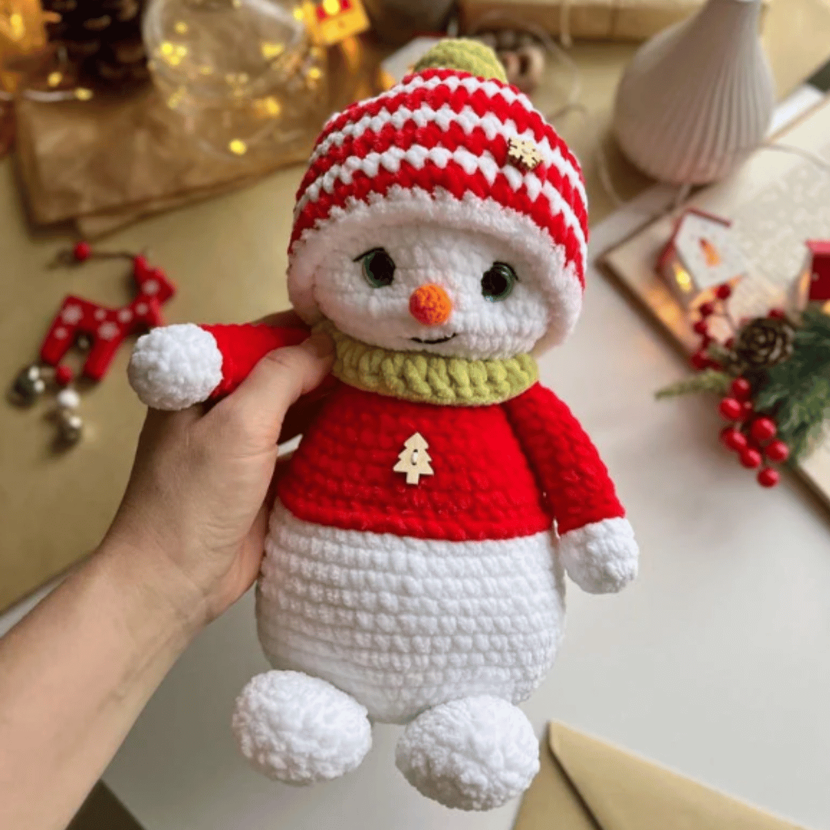 Snowman Olaf 4-in-1 Mega Crochet Bundle PDF Christmas Amigurumi Tutorial