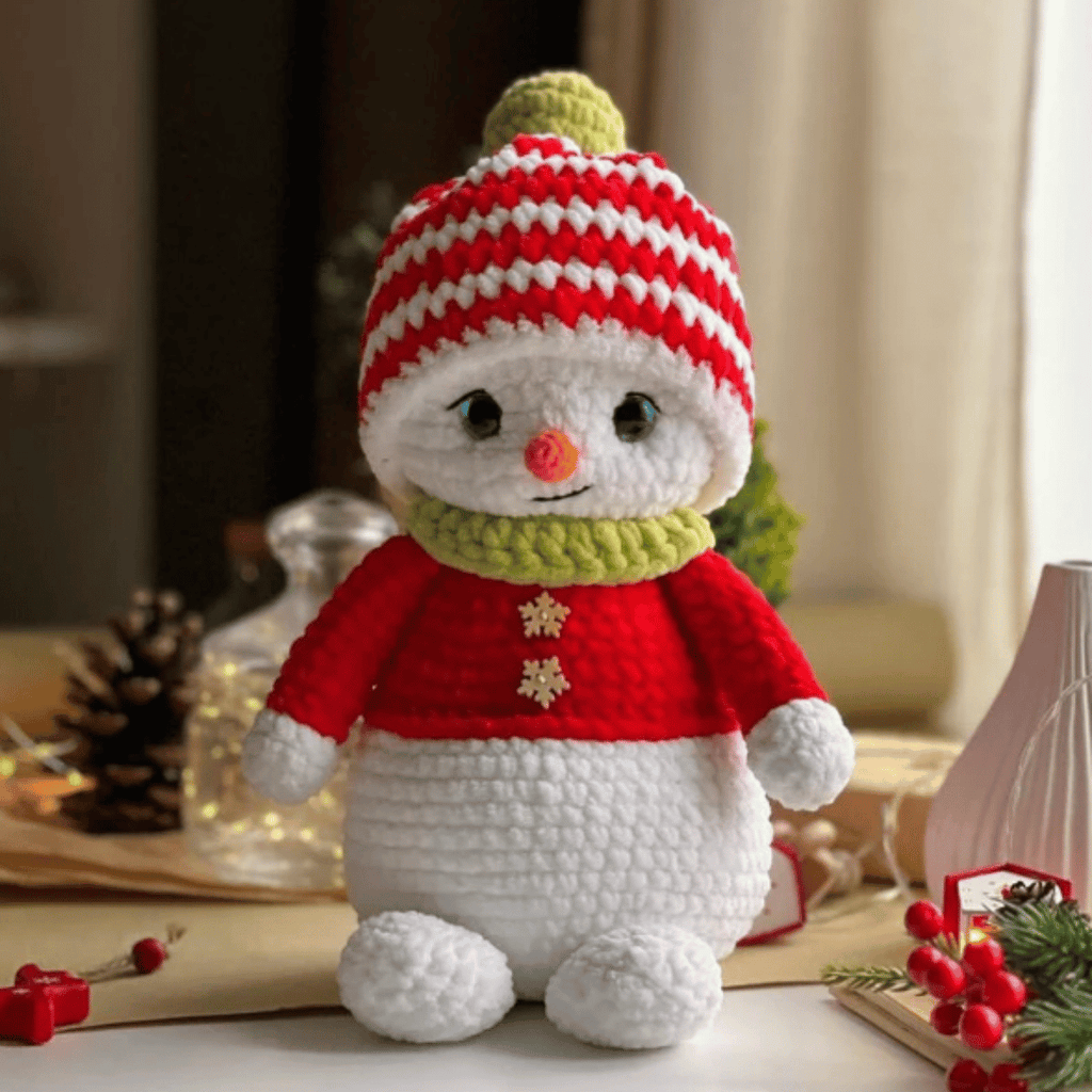 Snowman Olaf 4-in-1 Mega Crochet Bundle PDF Christmas Amigurumi Tutorial