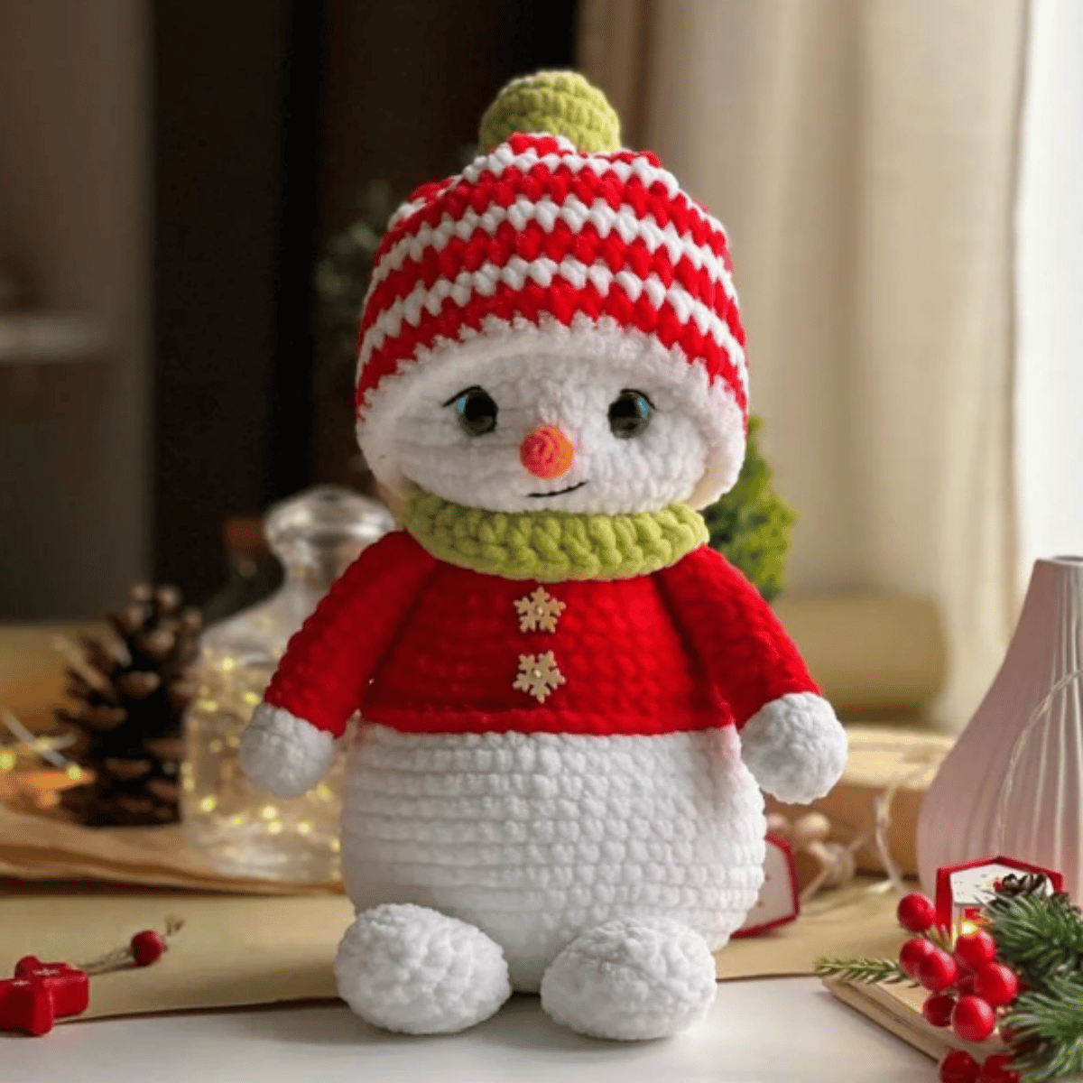 Snowman Olaf 4-in-1 Mega Crochet Bundle PDF Christmas Amigurumi Tutorial