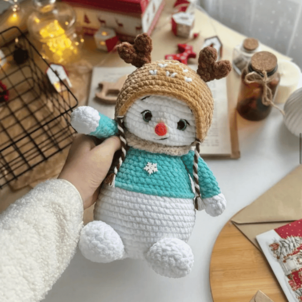 Snowman Olaf 4-in-1 Mega Crochet Bundle PDF Christmas Amigurumi Tutorial