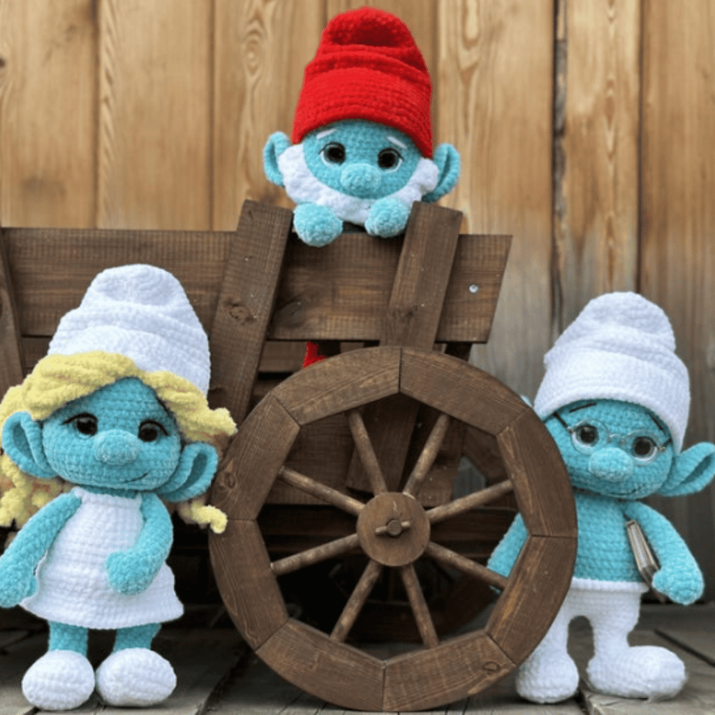 The Blaulings 3-in-1 Crochet Family PDF Amigurumi Bundle Tutorial