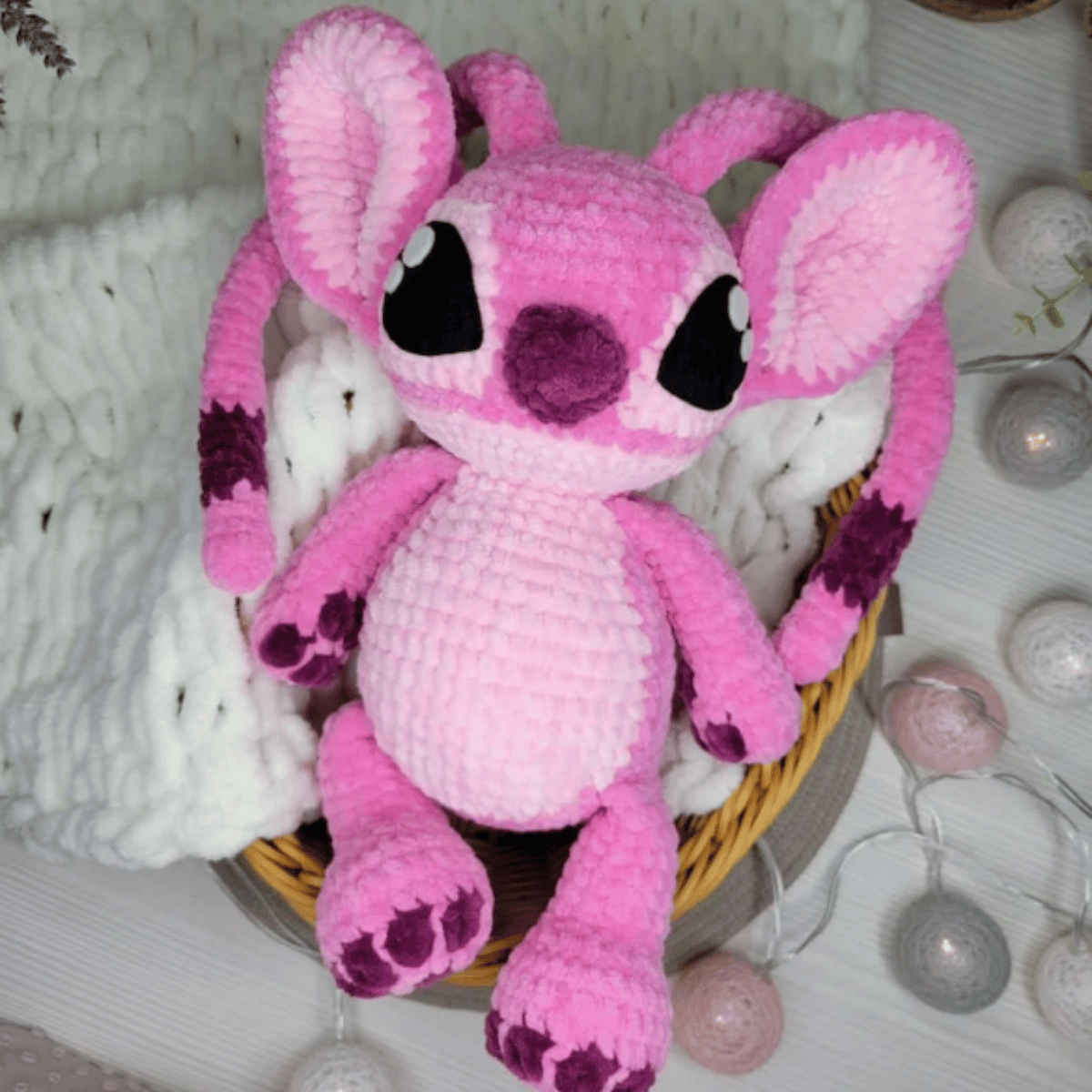 2-in-1 Stitch & Angel Amigurumi Crochet Pattern PDF Plush Toy Bundle Tutorial