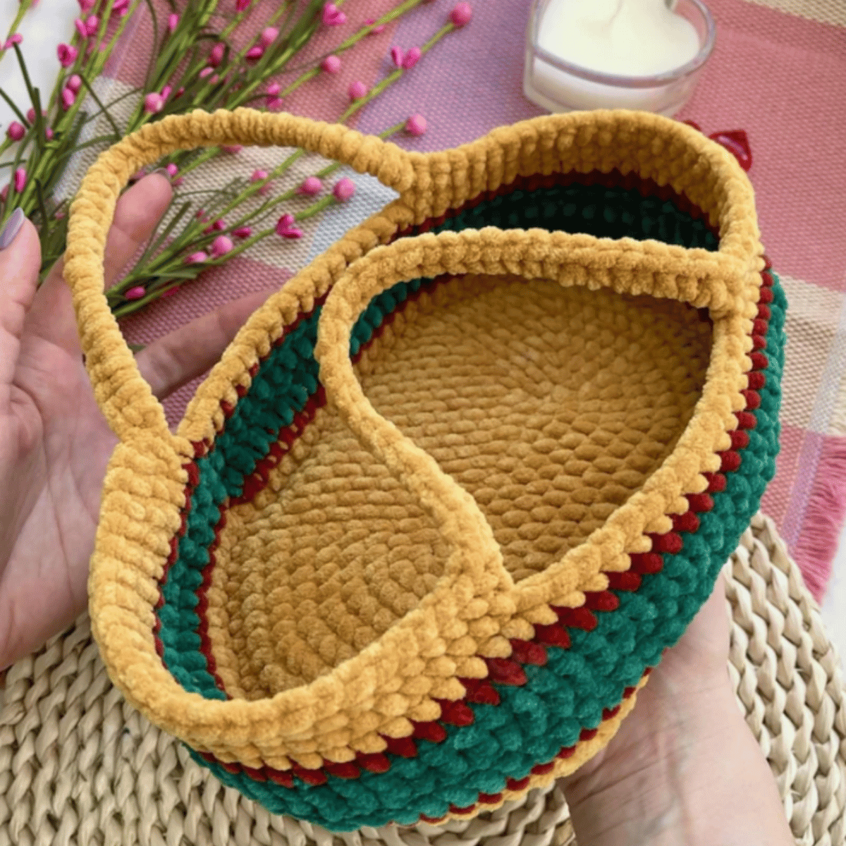 Baby Mila Crochet Baby with Carry Basket PDF Amigurumi Doll Tutorial