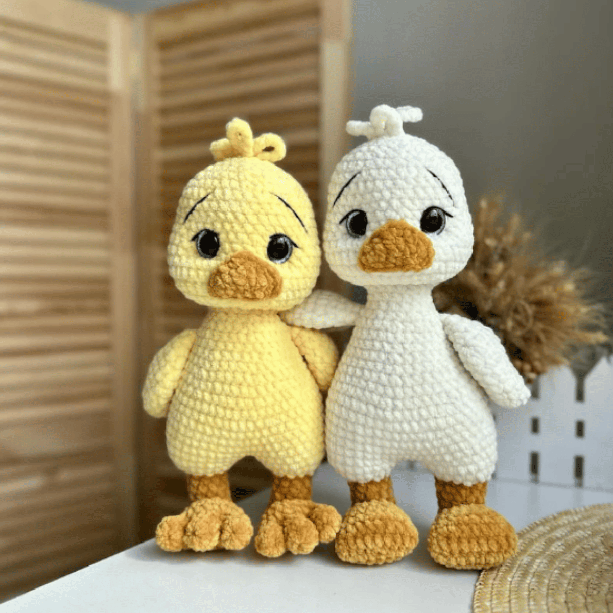 Lumi Quacky Goose & Chick Crochet Pattern PDF Amigurumi Bird Set Tutorial